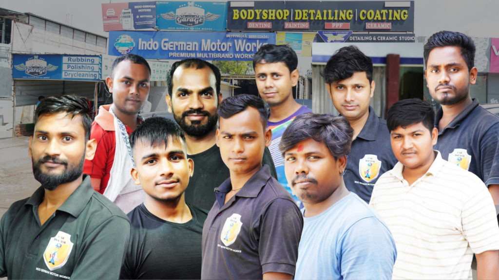 Indo German Motor works workshop Team